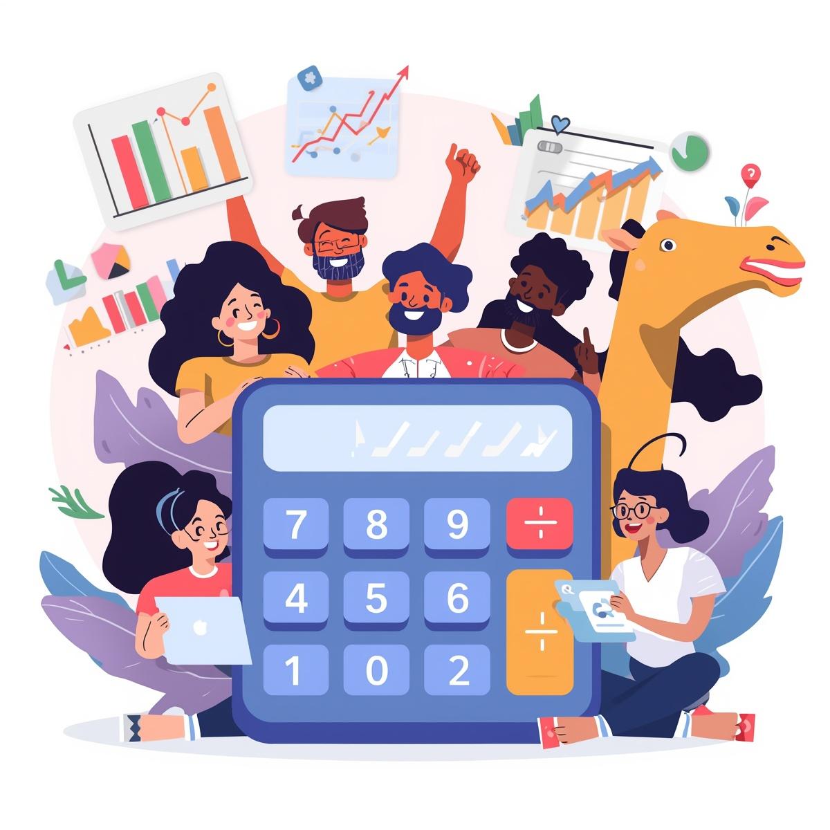 Camel calculator challenge compare with friends